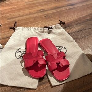 Hermes PINK Sandals